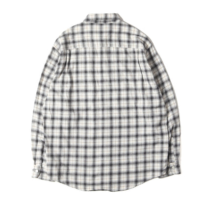 23AW チェック ソフト フランネル シャツ (BYO-23FW-01) / ONE BEAUTY＆YOUTH