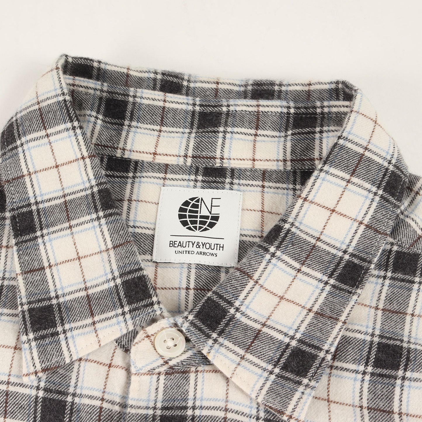 23AW チェック ソフト フランネル シャツ (BYO-23FW-01) / ONE BEAUTY＆YOUTH
