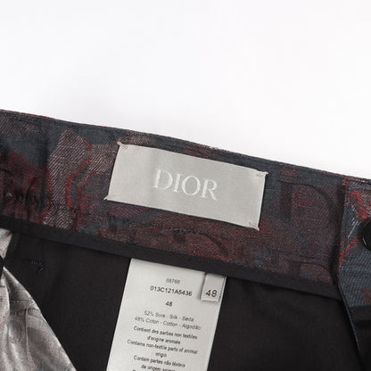 21AW ×Peter Doig オブリーク 総柄 バミューダ ハーフ パンツ (013C121A5436)