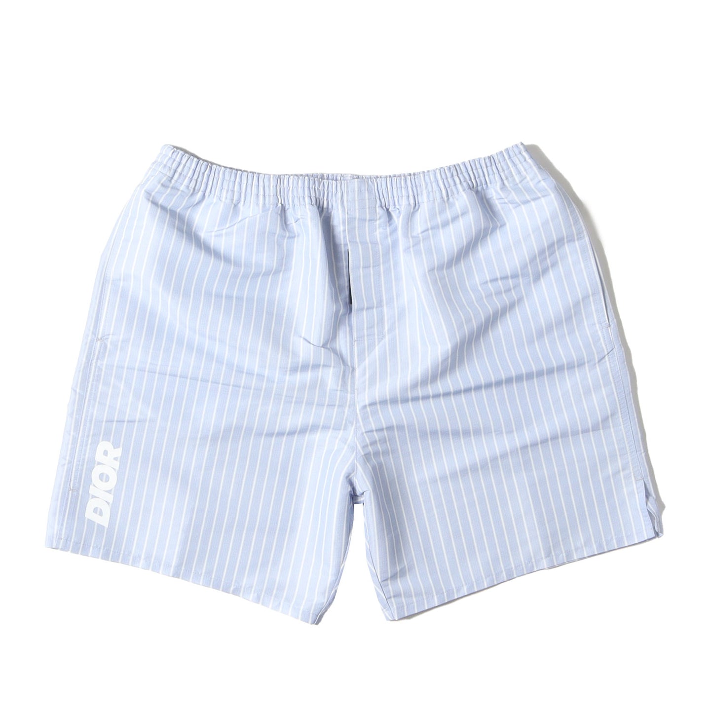 24SS メッシュライナー付き ストライプ DIOR AND PARLEY スイム ショーツ (483B101AB607)