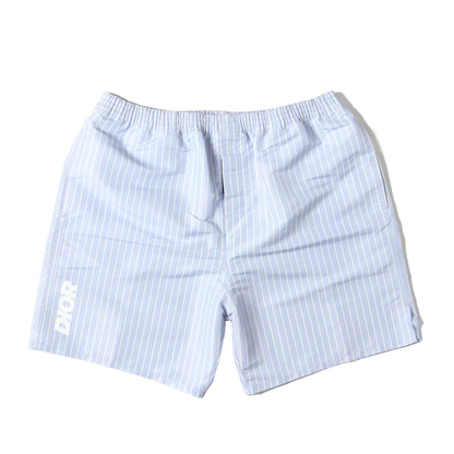 24SS メッシュライナー付き ストライプ DIOR AND PARLEY スイム ショーツ (483B101AB607)