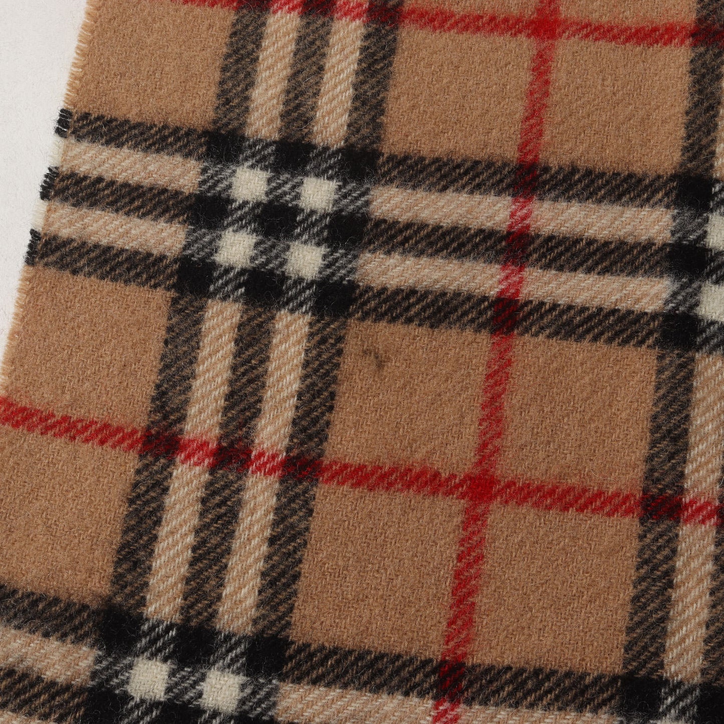 フリンジ ノバチェック ロング ニット マフラー / Burberrys