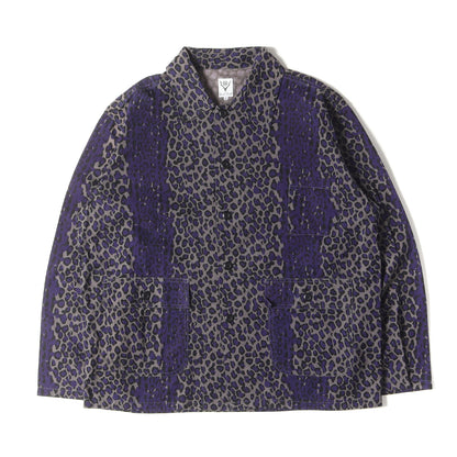 23AW レオパード柄 ハンティング シャツ (HUNTING SHIRT)