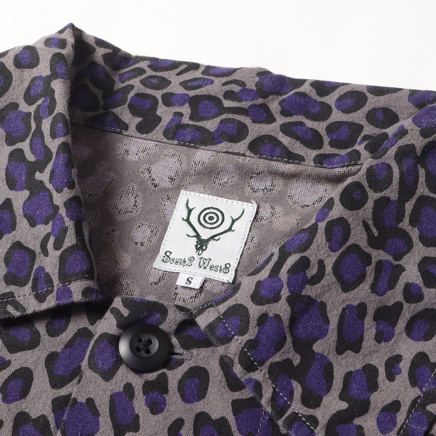 23AW レオパード柄 ハンティング シャツ (HUNTING SHIRT)