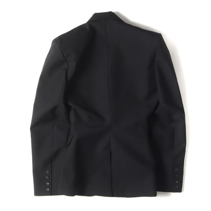 24AW ウール 1B テーラード ジャケット (PHOEBE SIMPLE BREASTED AW24 BL.003 A)