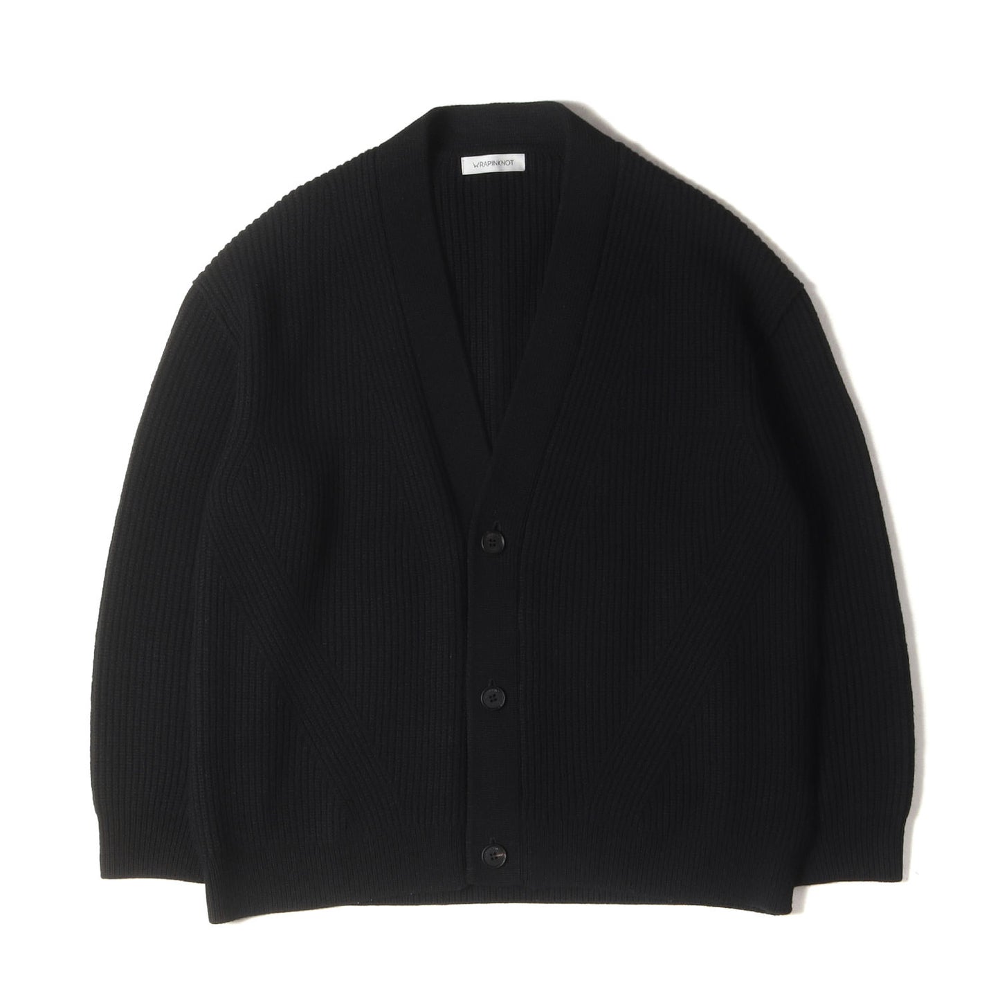 ウールナイロン Vネック ニット カーディガン (WK21W-MCD21) / MADE IN JAPAN