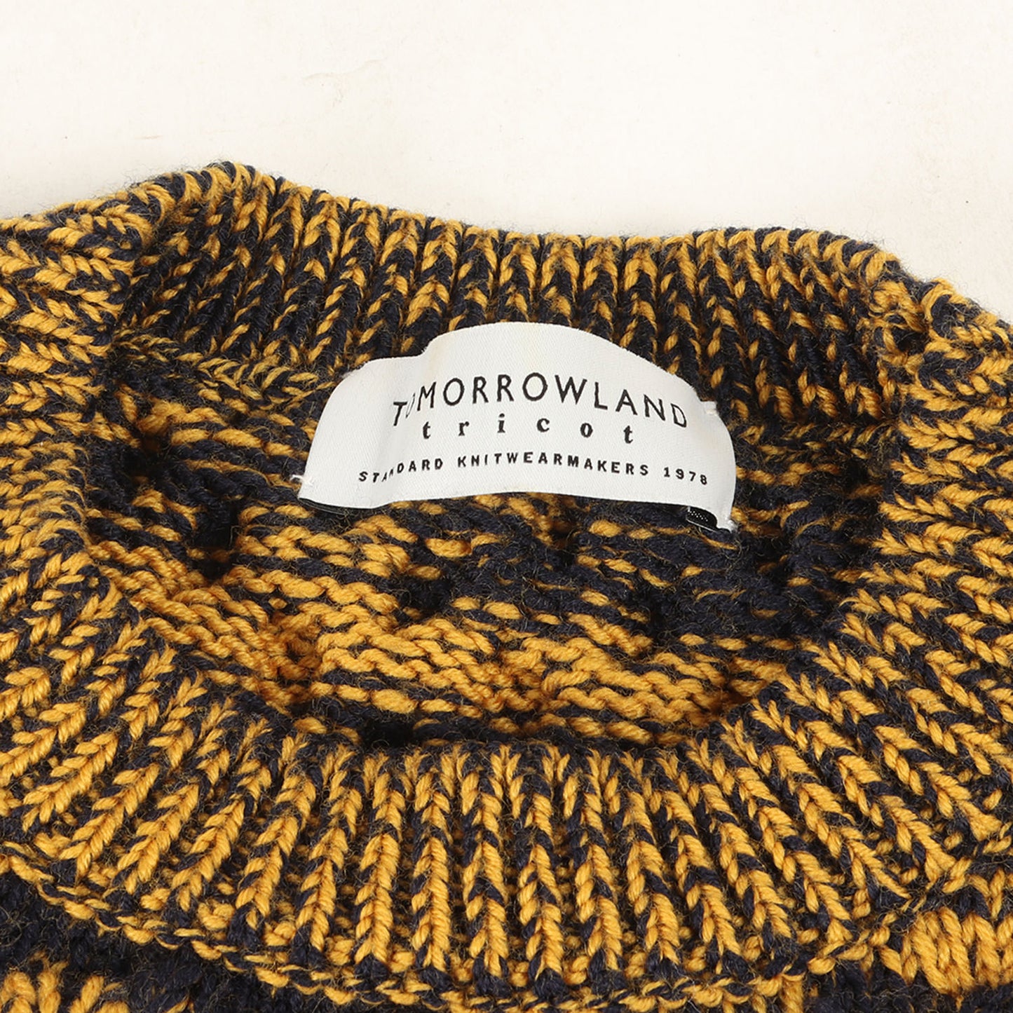 メランジ ウール ニット (63-02-54-02046) / tricot