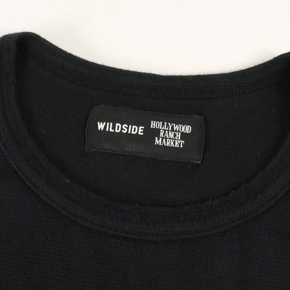 × H.R.MARKET ストレッチ フライス Tシャツ (WILDSIDE × HOLLYWOOD RANCH MARKET Stretech Fraise Short Sleeve T-shirt)
