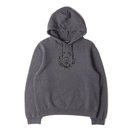 ビジュー BEE ローレル 刺繍 スウェット パーカー (G9FD6T G7FEQ) / 裏起毛