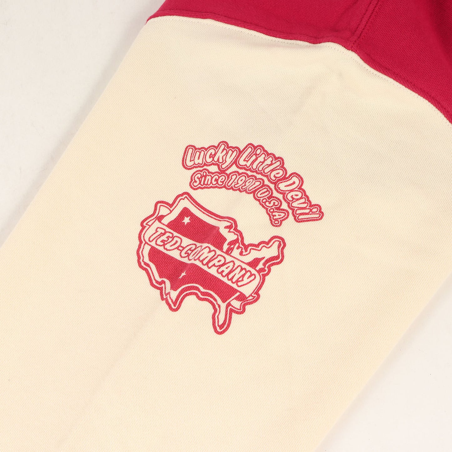 TEDCOMPANY LUCKY DEVIL スウェット スタジャン (TDSWJ-100) / 裏毛