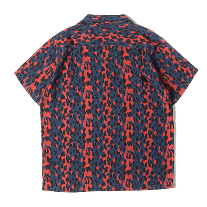 レオパード 総柄 半袖  ハワイアン シャツ (LEOPARD HAWAIIAN SHIRT)