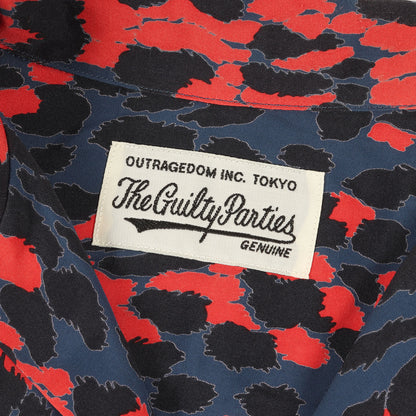レオパード 総柄 半袖  ハワイアン シャツ (LEOPARD HAWAIIAN SHIRT)