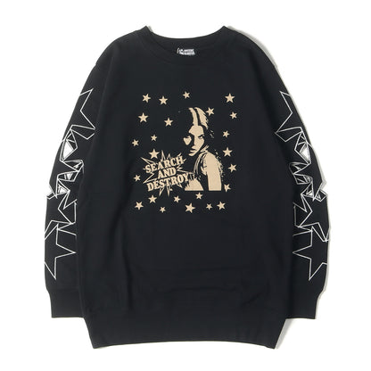 SEARCH AND DESTROY プリント スウェット (01181CS02)