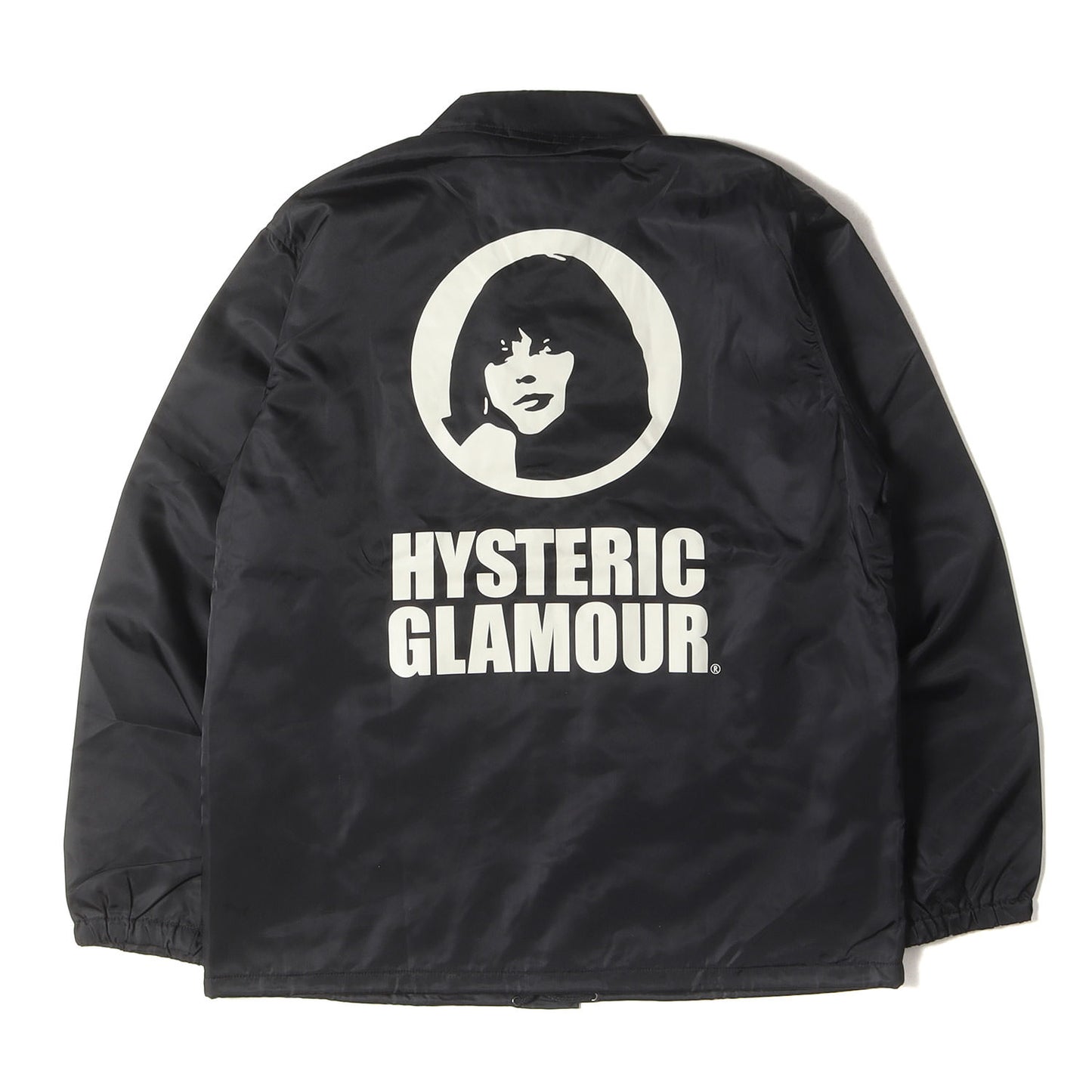 ガール ウーマン ロゴ ナイロン コーチ ジャケット (02183AB18）