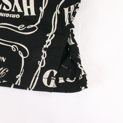 WHISKY柄 スタンダードカラー 半袖シャツ (02201AH08)