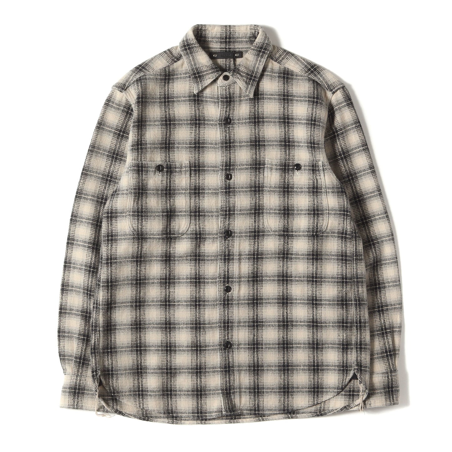ウォッシュ加工 ヴィンテージ チェック フランネル ワーク シャツ (V.Check Flannel Work SH 2209-5003)