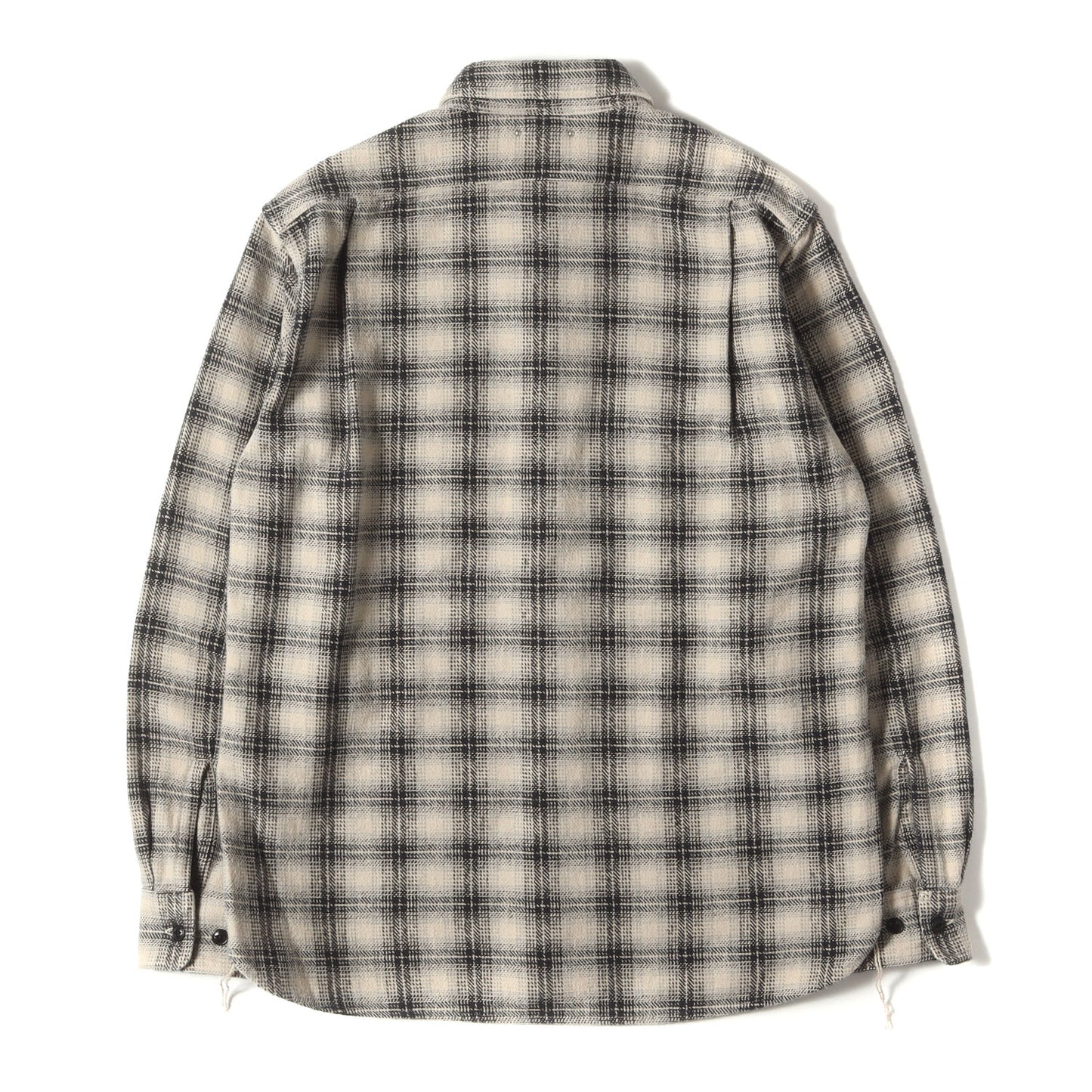 ウォッシュ加工 ヴィンテージ チェック フランネル ワーク シャツ (V.Check Flannel Work SH 2209-5003)