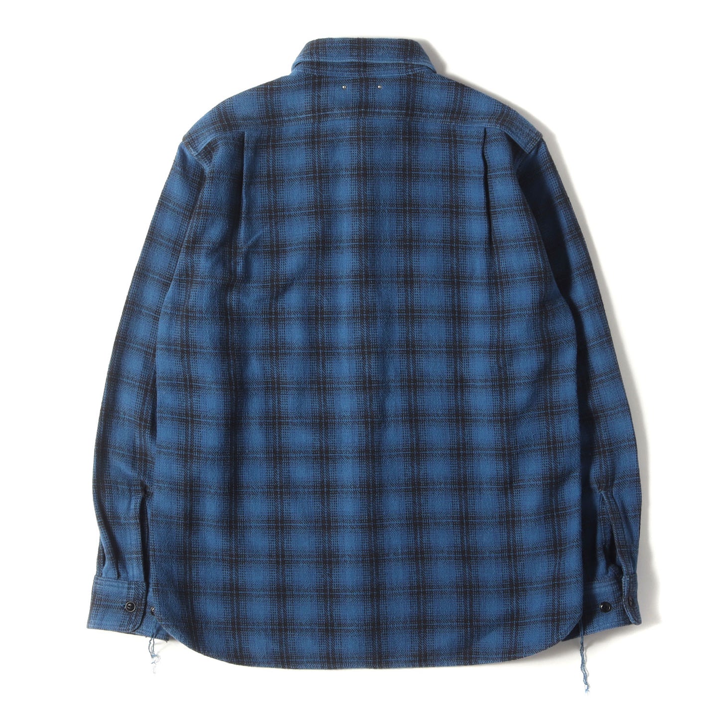 ウォッシュ加工 ヴィンテージ チェック フランネル ワーク シャツ (V.Check Flannel Work SH 2209-5003)