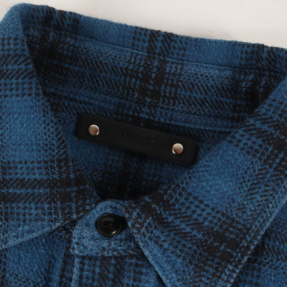 ウォッシュ加工 ヴィンテージ チェック フランネル ワーク シャツ (V.Check Flannel Work SH 2209-5003)