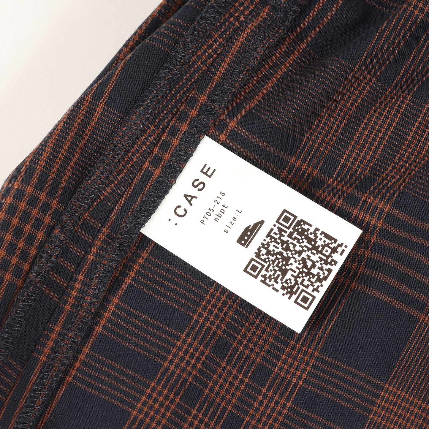 21SS ナイト ビフォー チェック イージー パンツ (NIGHT BEFORE PANTS PT05-21S)