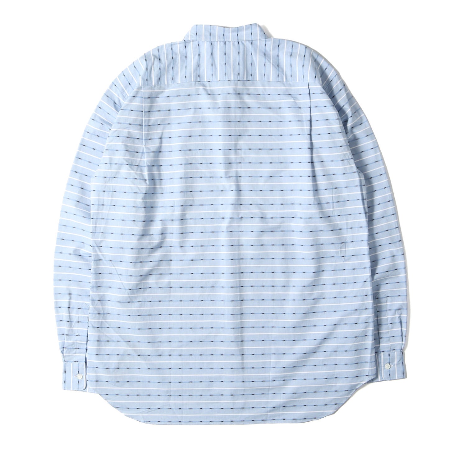 24AW ストライプ ボーダー ジャガード シャンブレー ドレス シャツ (PN-B031)