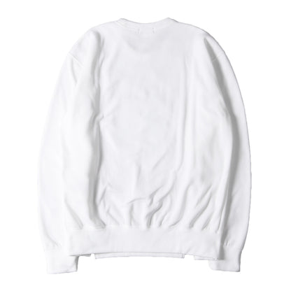 24AW ポリ ジャージー フロント カット デザイン スリット スウェット (PN-T025) / 裏起毛