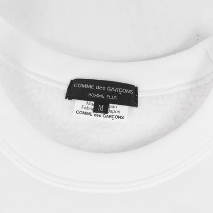 24AW ポリ ジャージー フロント カット デザイン スリット スウェット (PN-T025) / 裏起毛