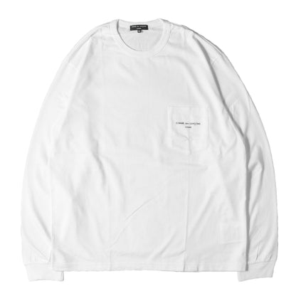 24SS ロゴ ポケット L/S TEE (HM-T102)