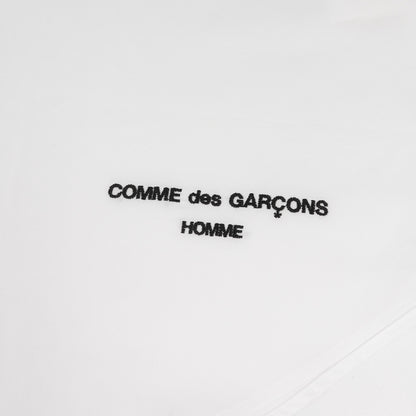 24SS 裾ロゴ オーバーサイズ コットンブロード 半袖シャツ (HM-B103)