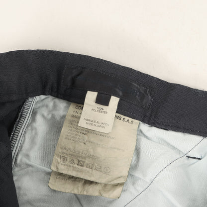 24AW Freedom ロゴ ジャガード エステル 縮絨 パンツ (FN-P503) / ジッパーフライ