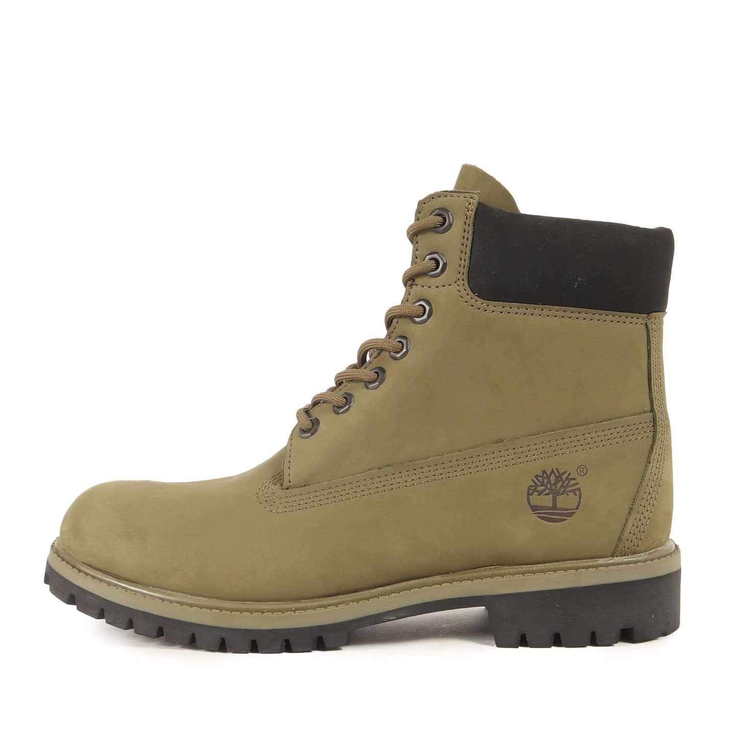 6インチ プレミアム オリーブ ヌバック レザー ブーツ (6-inch Premium Boots 0A2P6W)