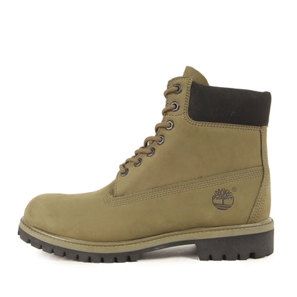 6インチ プレミアム オリーブ ヌバック レザー ブーツ (6-inch Premium Boots 0A2P6W)