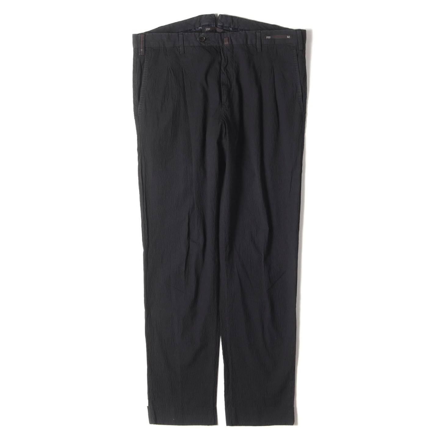 ツータック ストレッチ シアサッカー スラックス パンツ (COHT22 SR18) / PREPPY FIT