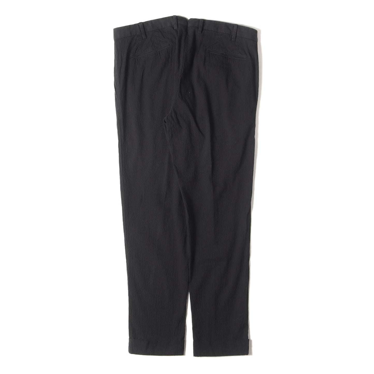 ツータック ストレッチ シアサッカー スラックス パンツ (COHT22 SR18) / PREPPY FIT
