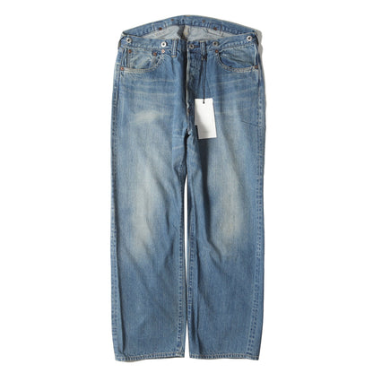 24AW ヴィンテージ ウォッシュド加工 セルビッジ デニム パンツ (No.2 Washed Denim Pants AP-4008)