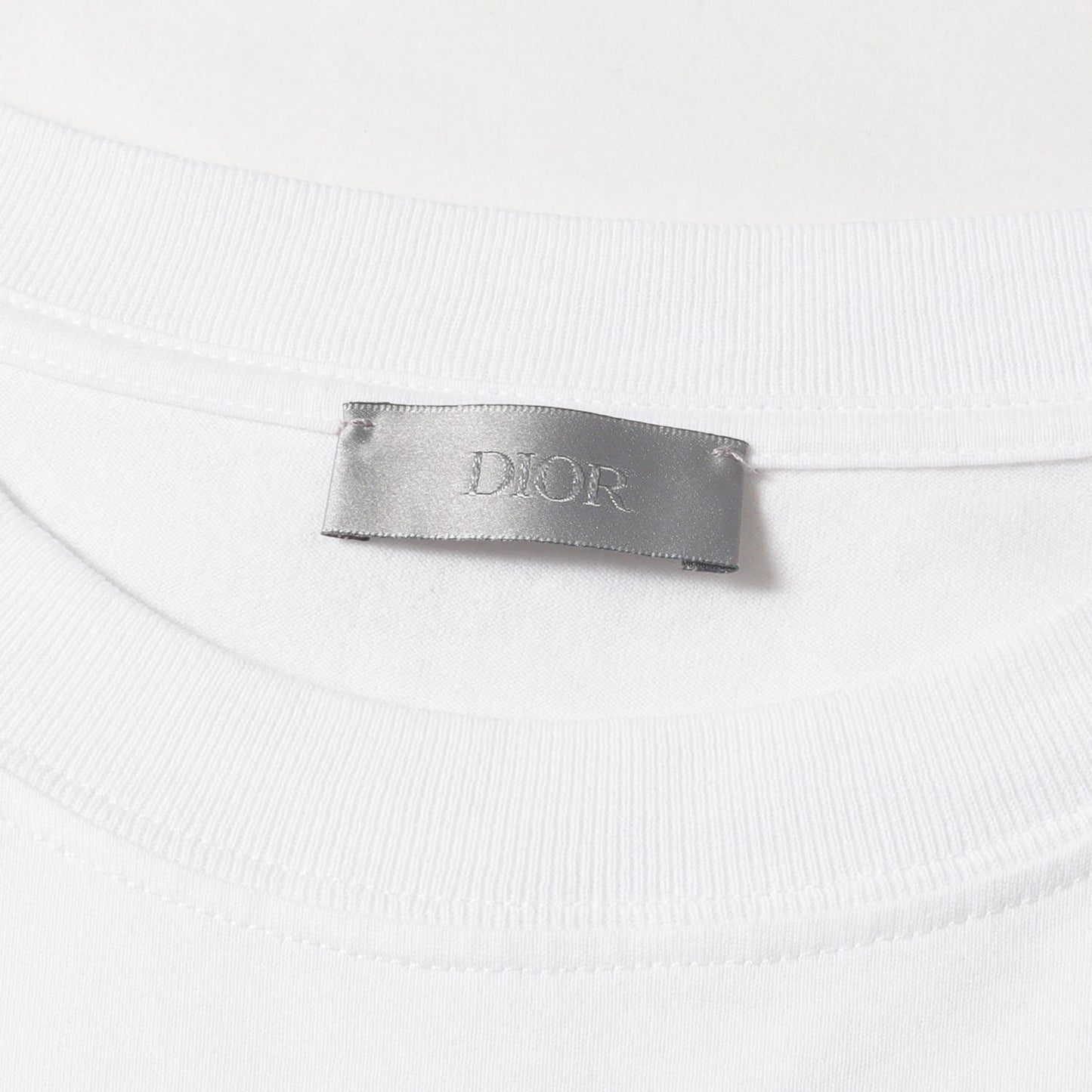 23AW CD ダイヤモンド ワッペン 刺繍 Tシャツ (393J696H0677)