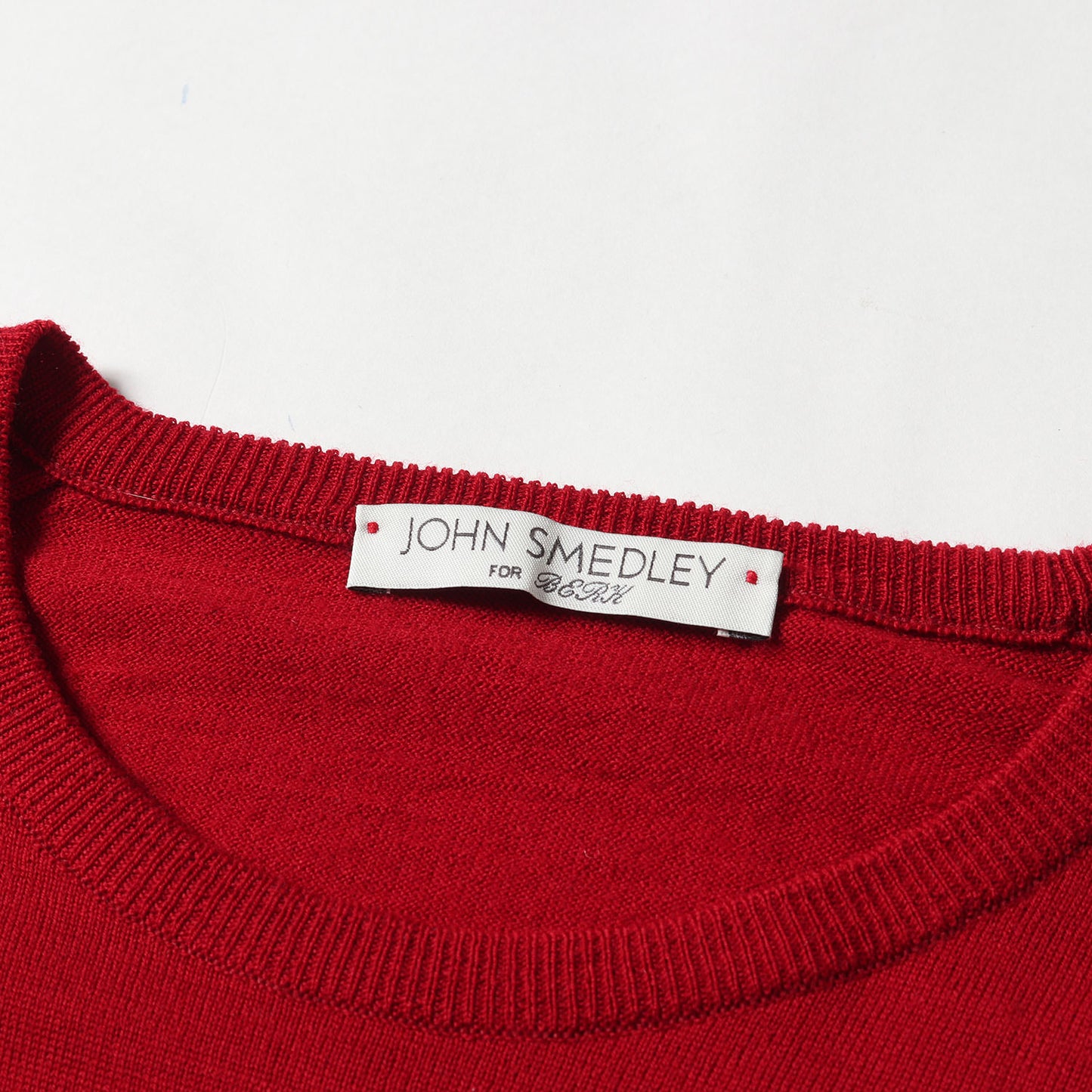 BERK 別注 ハイゲージ ウール ニット / MADE IN ENGLAND