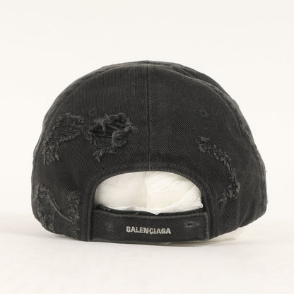 21SS × Rammstein デストロイ加工 ベースボール キャップ (670765 410B2) / LIMITED EDTION 108/300