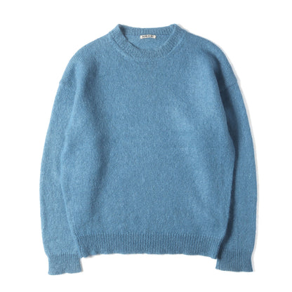 モヘア ウール ニット セーター (SUPER KID MOHAIR KNIT P/O A7AP01KM)