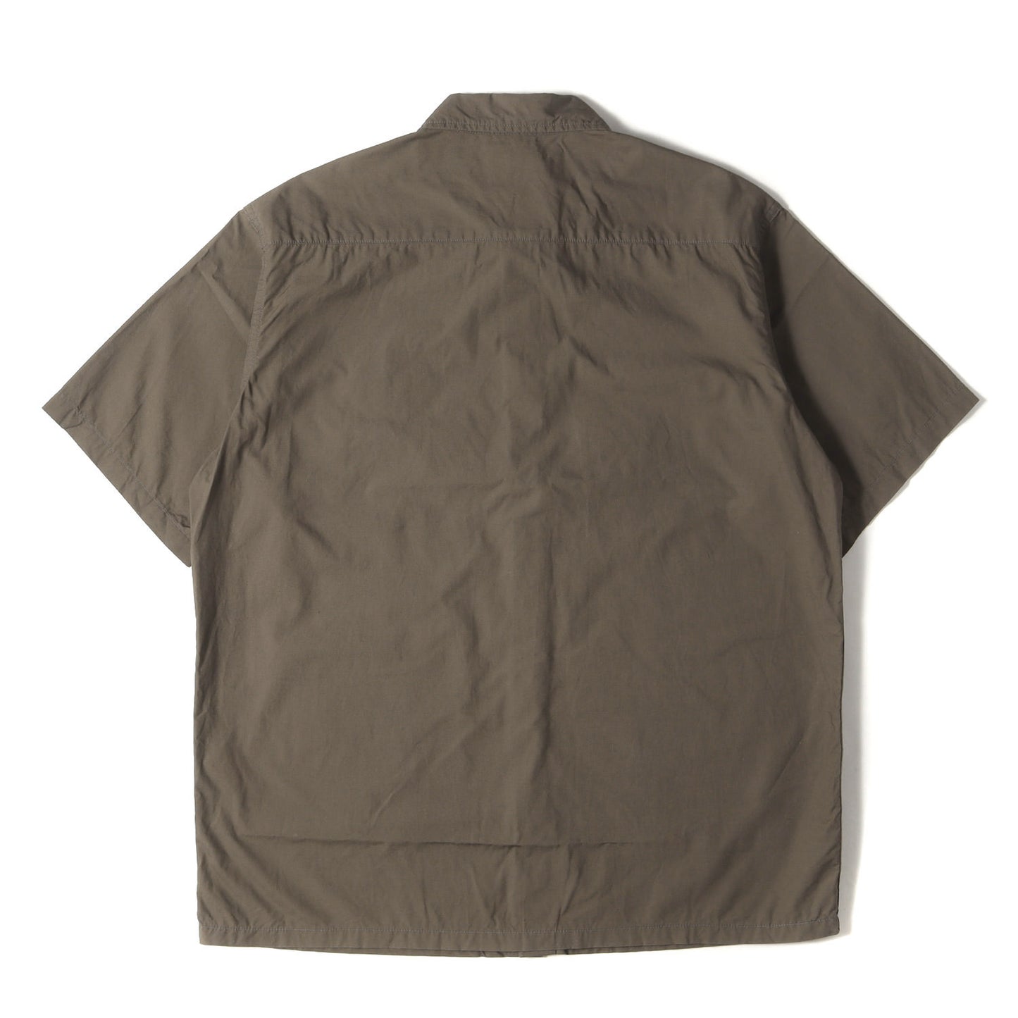 22SS オーバル ロゴ パッチ 半袖 ワーク シャツ (SD Oval Logo Patch Work Shirt Short Sleeve)