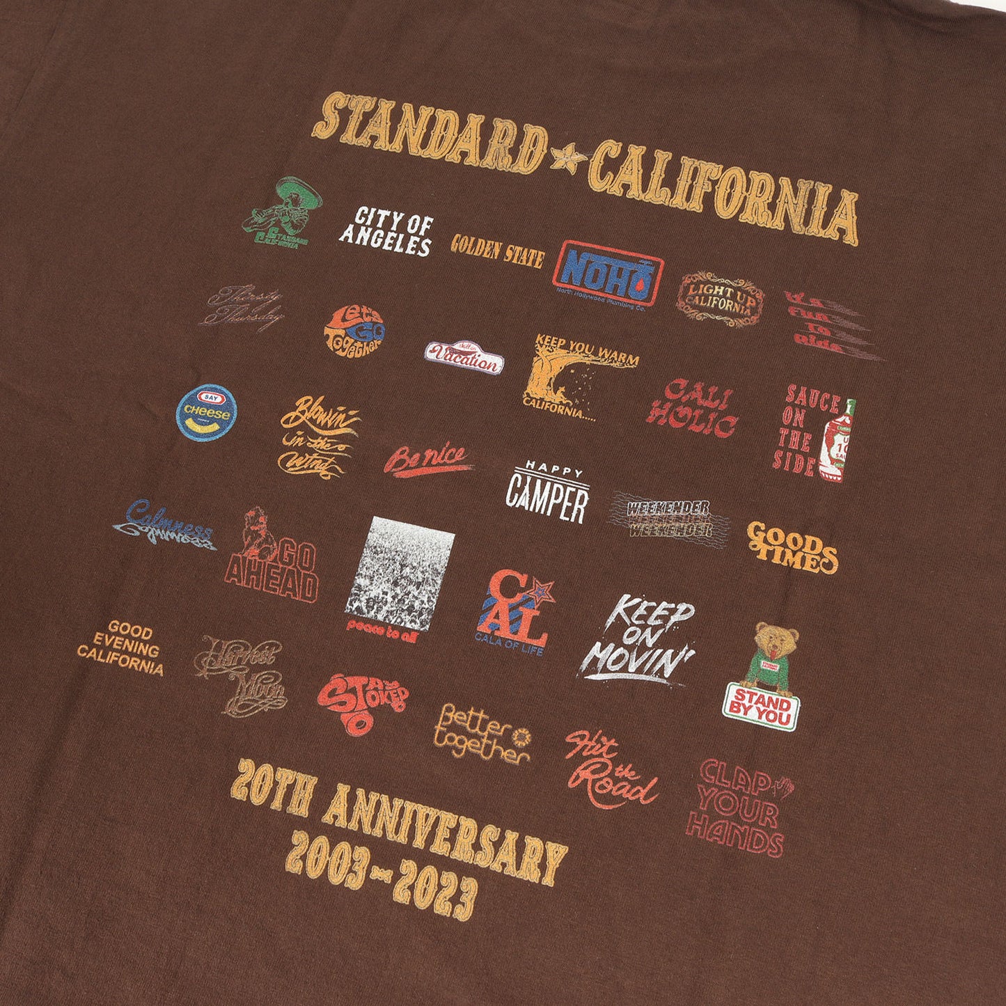 23AW 20周年記念 グラフィック ロゴ ヘビーウェイト Tシャツ (SD 20th Anniversary Logo T)