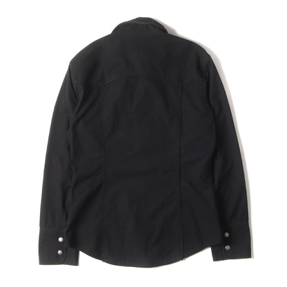 ワイヤー入りカラー コットン シャツ