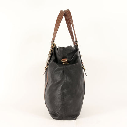 レザー トート バッグ (HARRISON East West Satchel 70191)