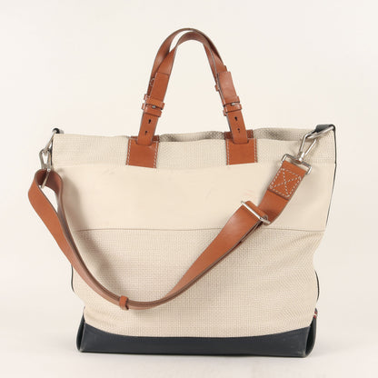 2WAY レザー ショルダー トート バッグ