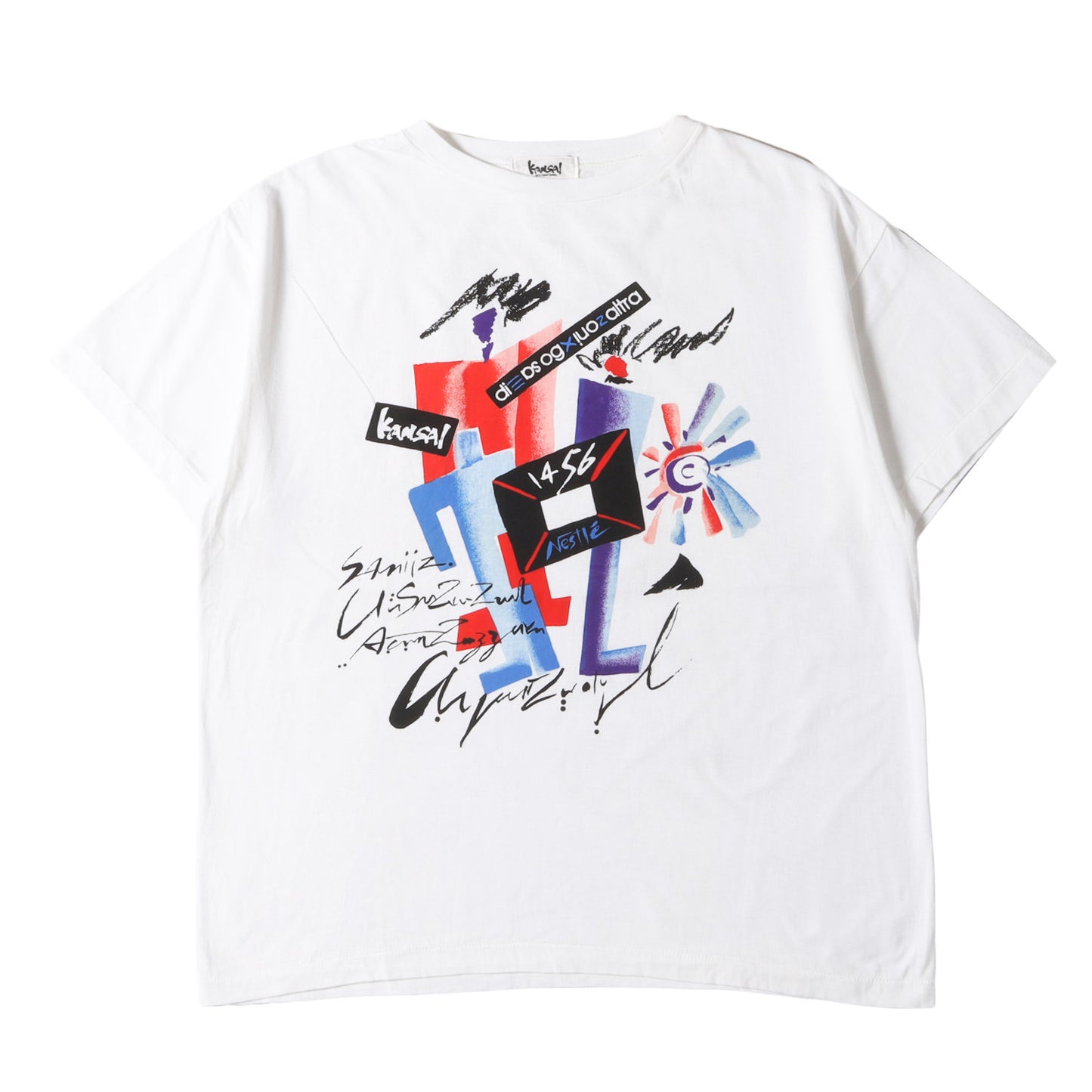 80s × Nestle グラフィック ロゴ Tシャツ / INTERNATIONAL