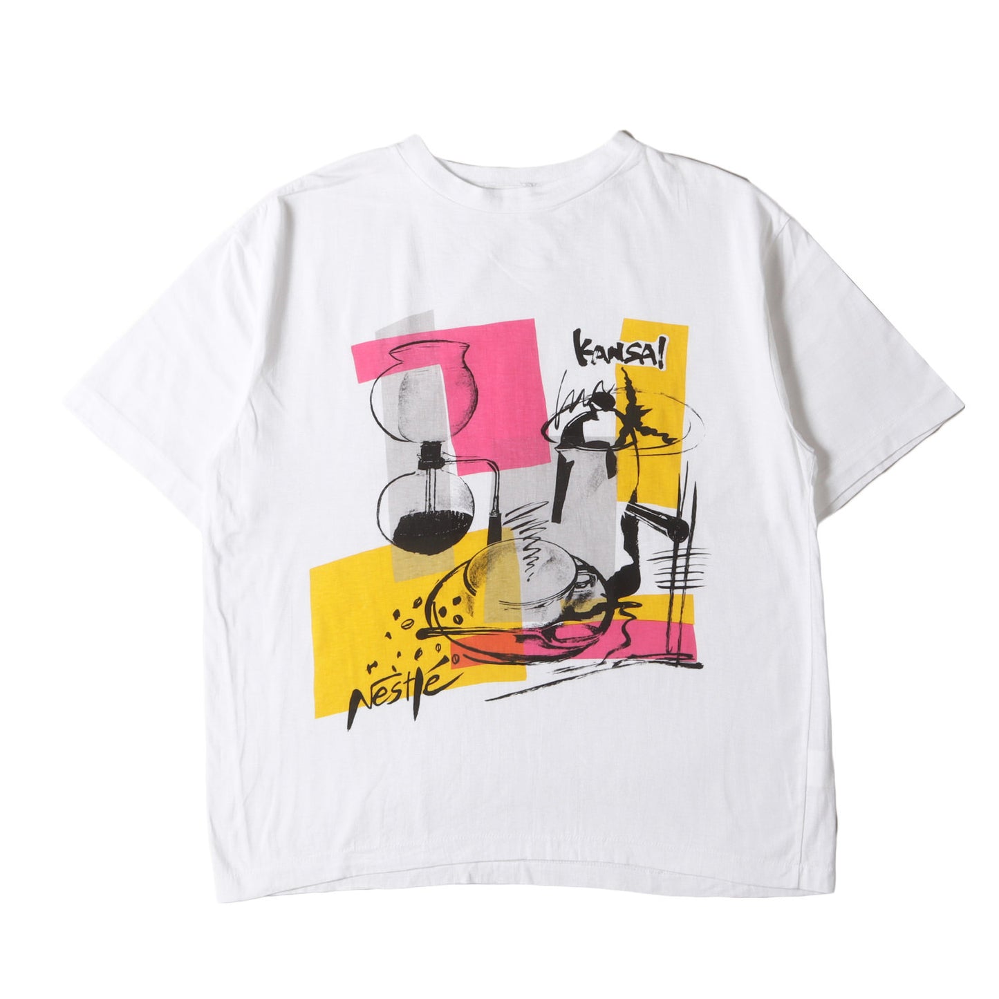 80s × Nestle グラフィック ロゴ Tシャツ