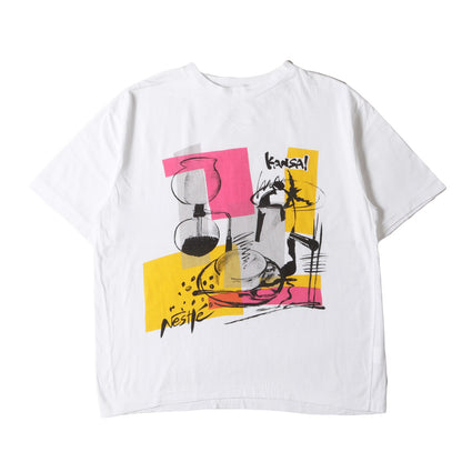 80s × Nestle グラフィック ロゴ Tシャツ