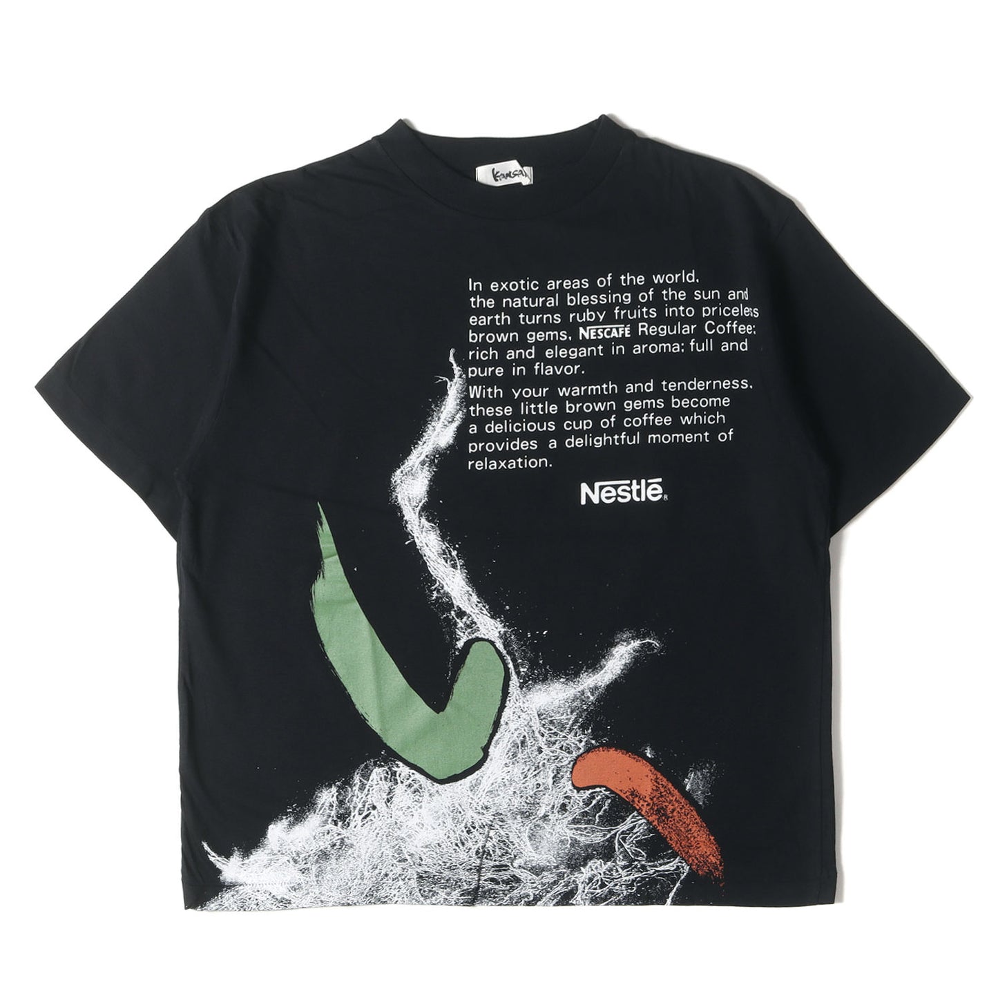 80s × Nestle グラフィック ロゴ Tシャツ / DEADSTOCK