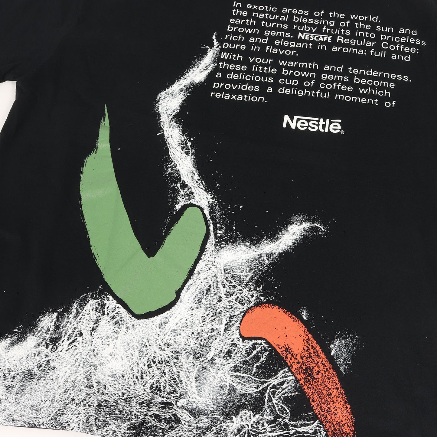 80s × Nestle グラフィック ロゴ Tシャツ / DEADSTOCK