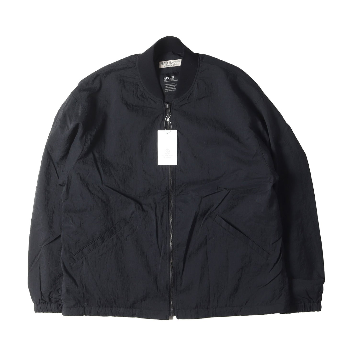 24AW ナイロン ブルゾン (Blouson 1225-199-0143) / BEAUTY&YOUTH FLEX-LITE